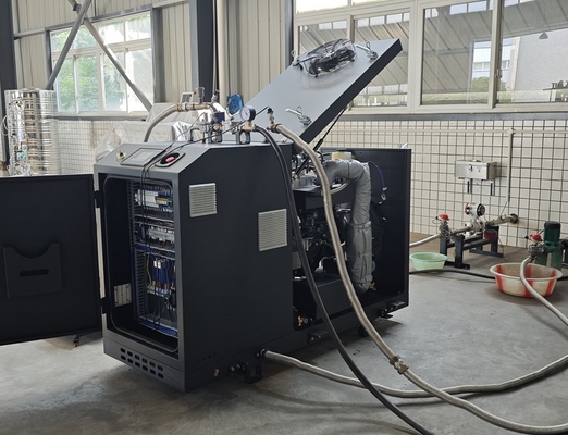 Ein guter Preis. 24/7 kontinuierlicher Betrieb Wassergekühlter Doppelbrennstoff-Gas-Kopplungskraftwerk 20kw 25kva mit hoher Gesamtwirksamkeit Online