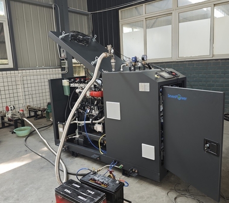 Ein guter Preis. 880,8% Gesamtwirkungsgrad Erdgas-Kohlkraftwerke Wärme- und Stromerzeugungseinheit 20KW 25KVA Online