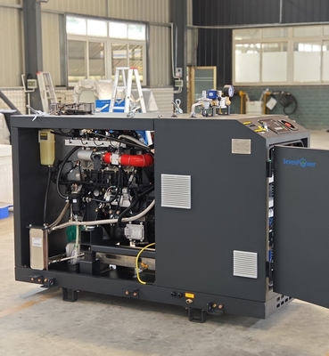 Ein guter Preis. 20kw 25kva Erdgas Methan Propan LPG Mikro KWK-System für das Haus Hotel Büro ComAp Controller Online