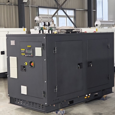 Ein guter Preis. Niedriger Lärm 50kw 60kva Erdgas-BHKW-Kopplungsanlage CHP mit 30,7% Elektroeffizienz und 89KWt Wärmeleistung Online