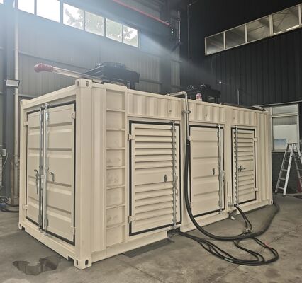 Ein guter Preis. Containertyp 120kW 150KVA Hocheffiziente, geräuscharme Erdgas-Kraft-Wärme-Kopplungsanlage Online
