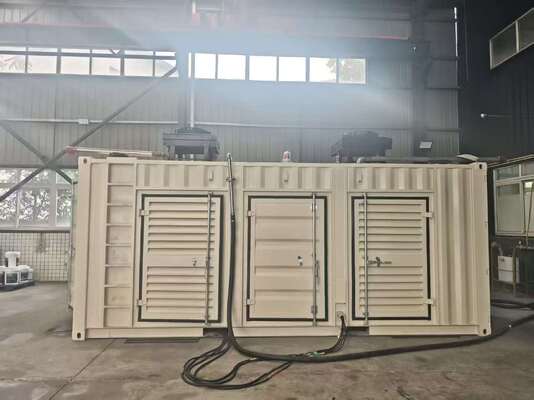 Ein guter Preis. Premium-Container 120kW 150KVA Hochleistungs- und geräuscharmer Erdgas-Kopplungsanlagen Online