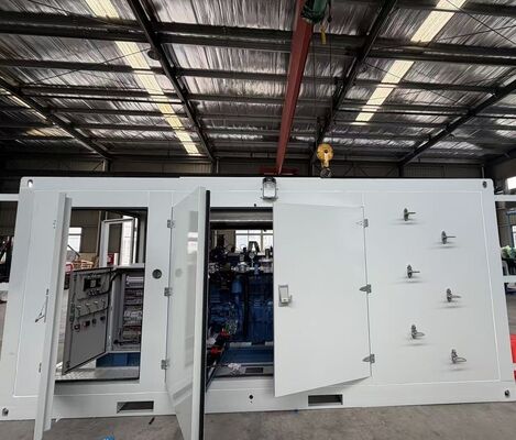 Ein guter Preis. 400V Yuchai Motor Regen- und schallgeschützter Container-Außen-Silent-Erdgasmotorgenerator mit 400KW Online