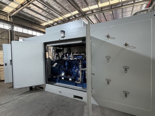 Ein guter Preis. 400kW Yuchai Erdgas-Generator mit schallgedämmter Haube für die Stromversorgung im Freien Online