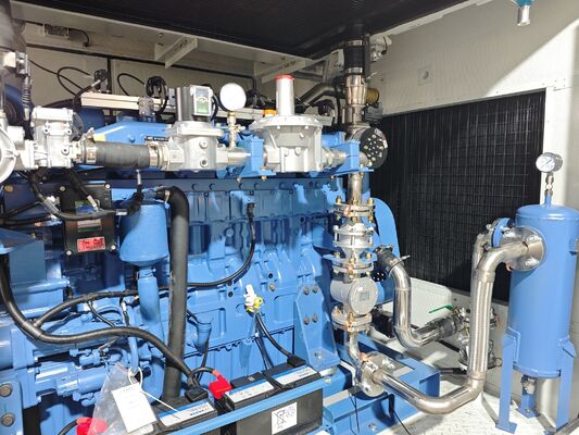 Ein guter Preis. 400kw Yuchai Motor Regen- und schallgedämmter Container-Erdgasmotorgenerator Online