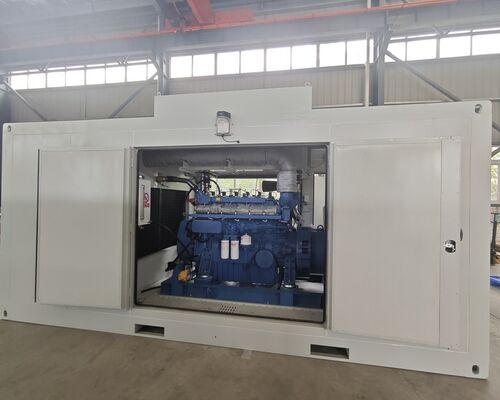 Ein guter Preis. 300kw 400kVA 400kw 500kVA Yuchai Weichai Baudouin Motor Regendicht Schalldicht Behälter Außenleise CNG Elektrogasgenerator Online