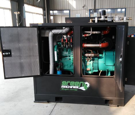 Ein guter Preis. Biogas-BHKW BHKW 30KW 40KVA CE-zertifiziert für Heizung Warmwasser Hof Stromversorgung Online