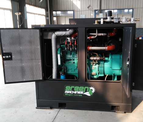 Ein guter Preis. CER Biogas CHP BHKW 30KW 40KVA bestätigt für die Heizung der Heißwasser-Bauernhof-Stromversorgung Online